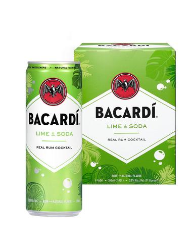 image-Bacardí Lime and Soda Cocktail